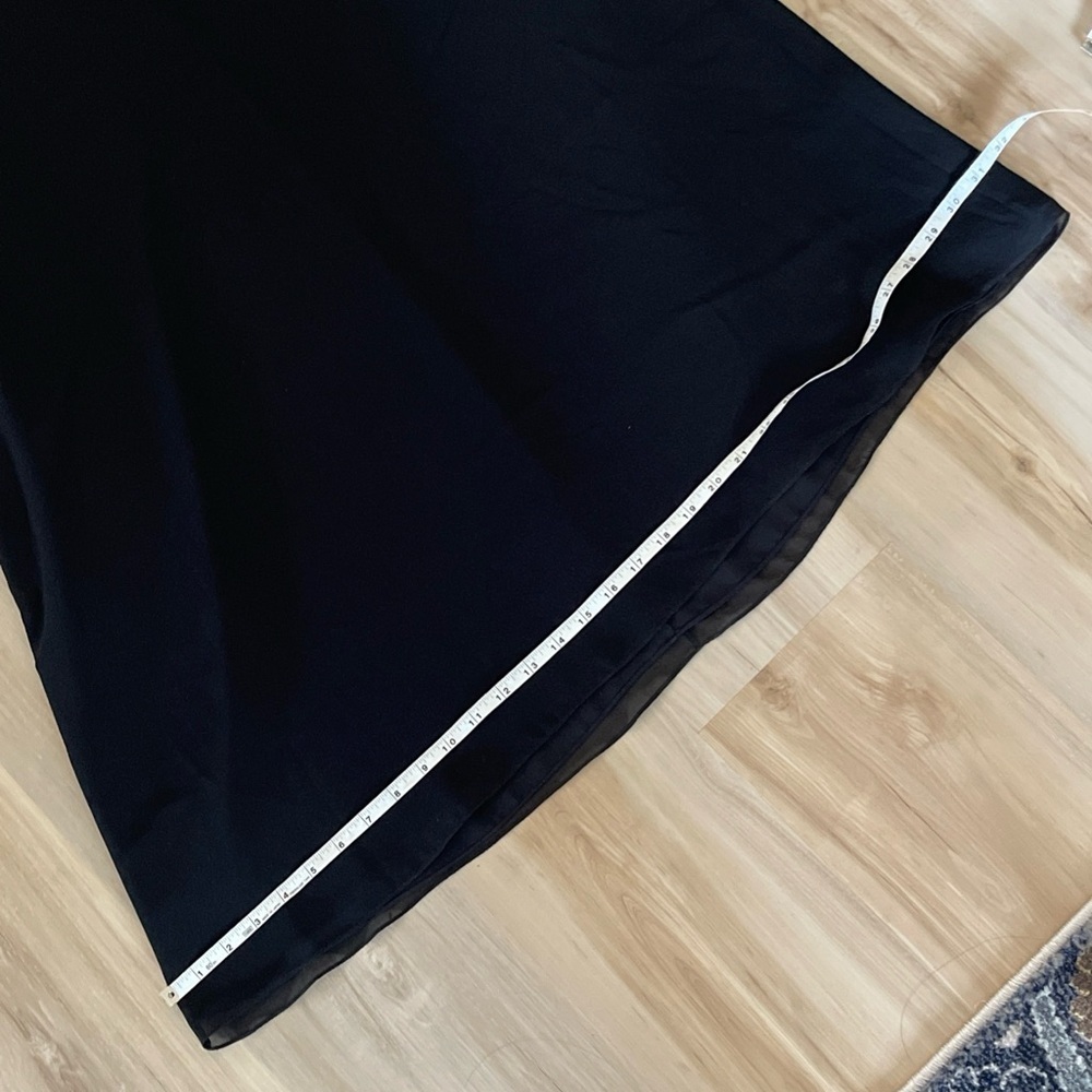 Talbot Elegant Black Evening Dress - Picture 12 of 13